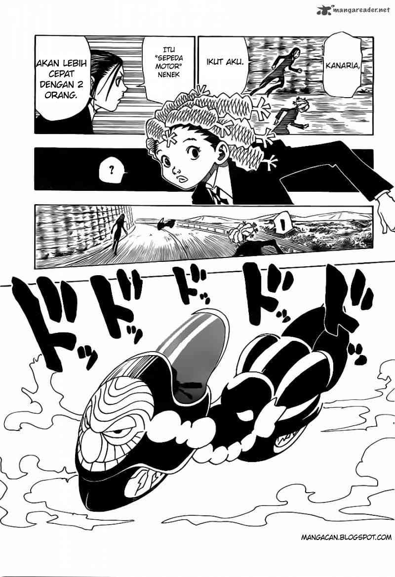 Hunter x Hunter Chapter 328 Gambar 3