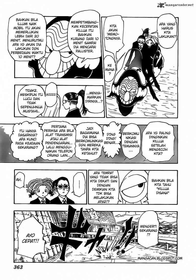 Hunter x Hunter Chapter 328 Gambar 7