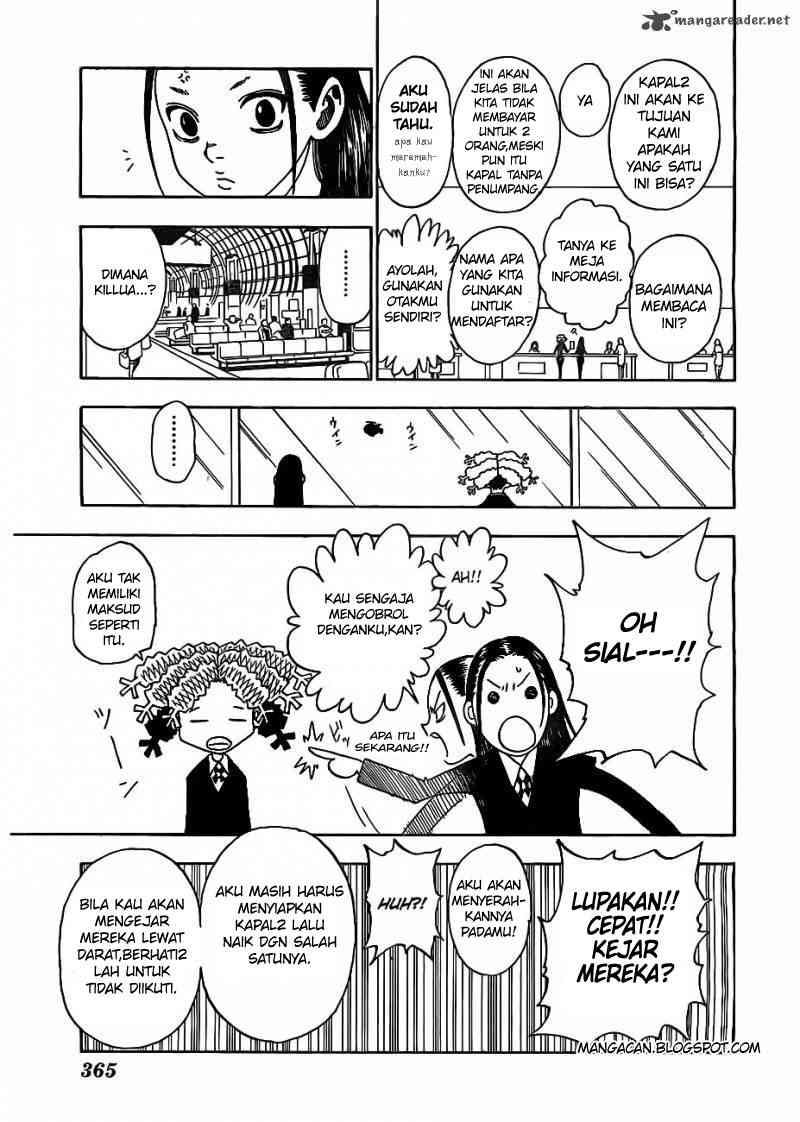 Hunter x Hunter Chapter 328 Gambar 9