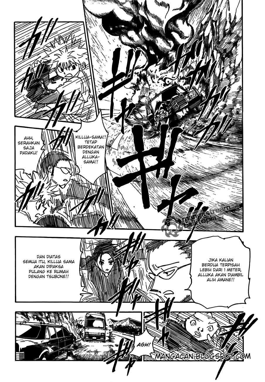 Hunter x Hunter Chapter 326 Gambar 13