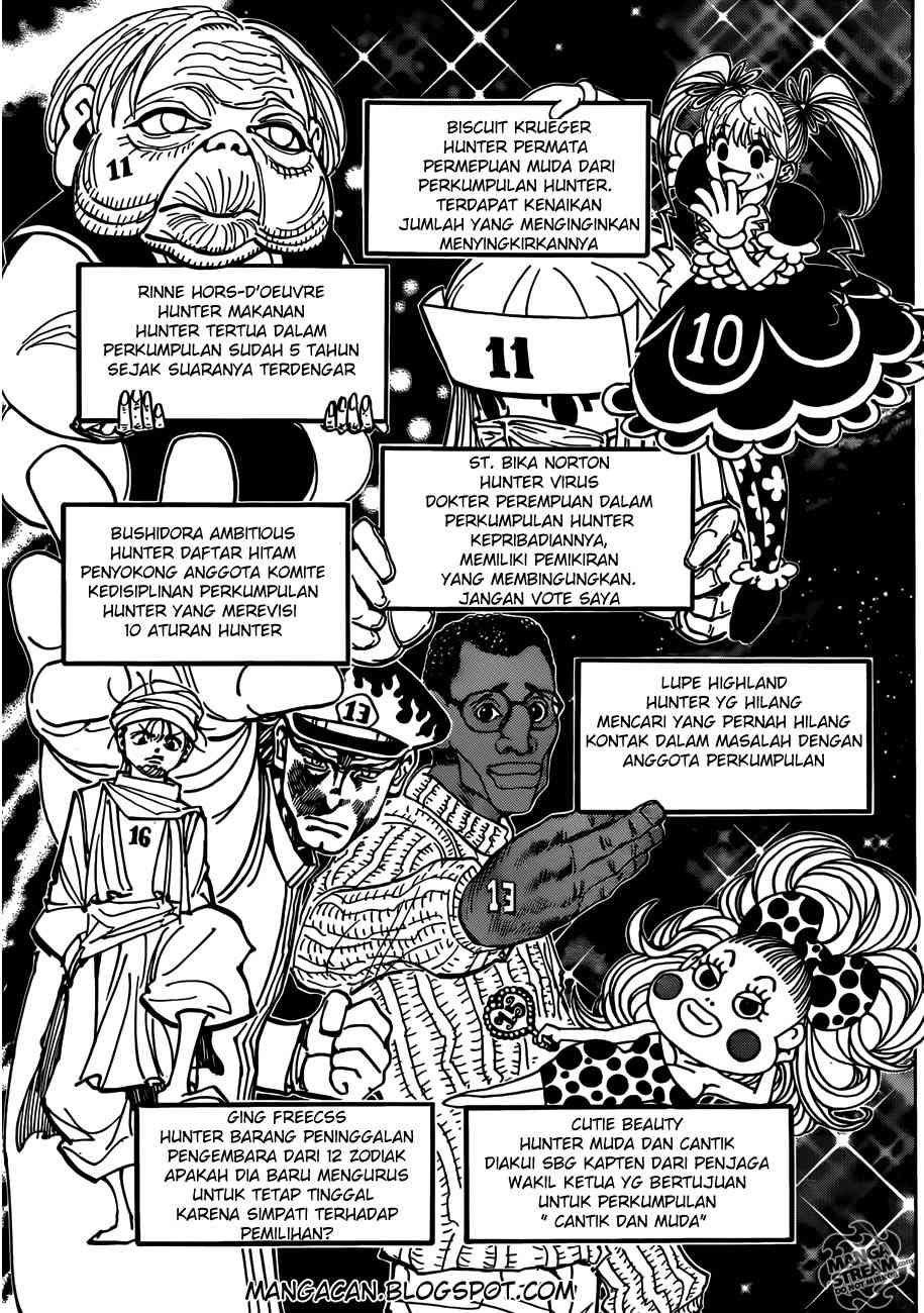 Hunter x Hunter Chapter 326 Gambar 3