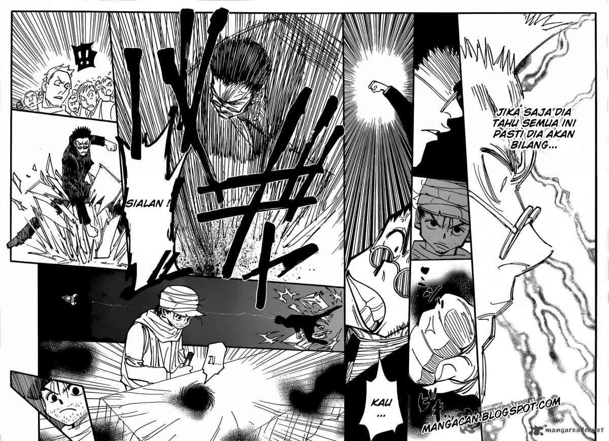 Hunter x Hunter Chapter 325 Gambar 16