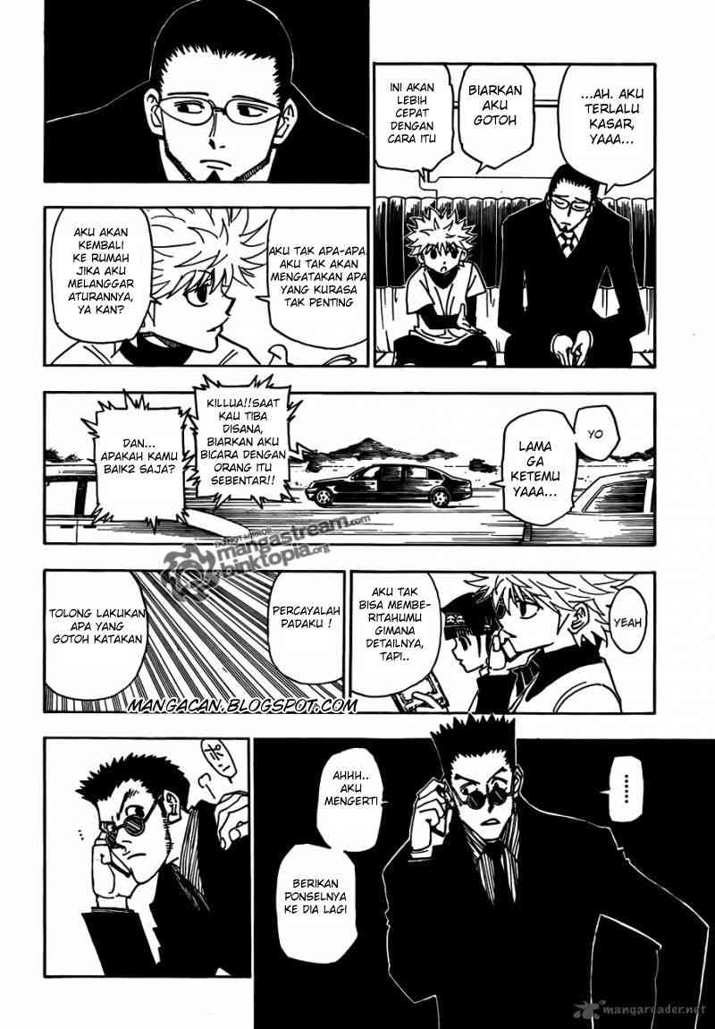 Hunter x Hunter Chapter 325 Gambar 4