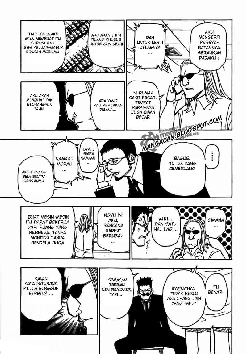 Hunter x Hunter Chapter 325 Gambar 7