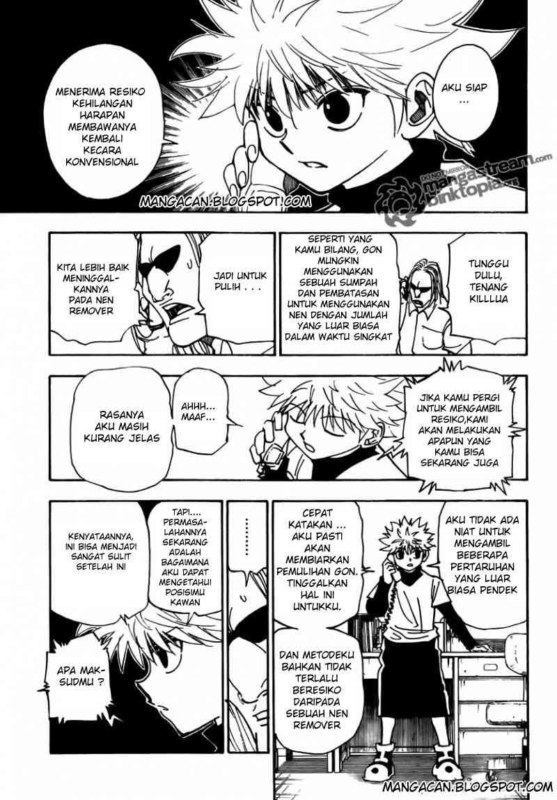 Hunter x Hunter Chapter 324 Gambar 13