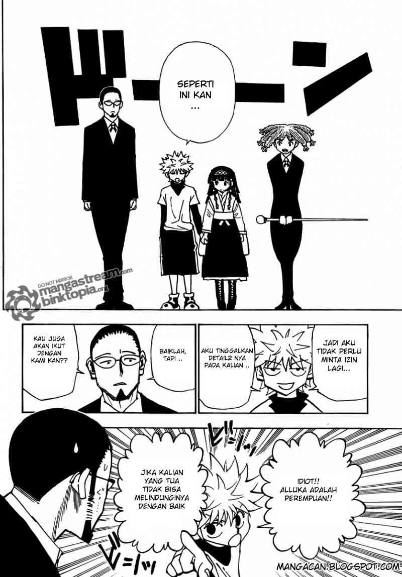 Hunter x Hunter Chapter 324 Gambar 16