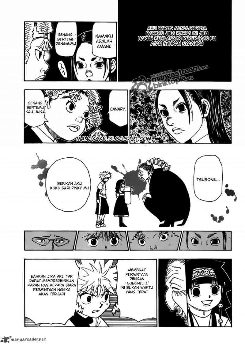 Hunter x Hunter Chapter 324 Gambar 19