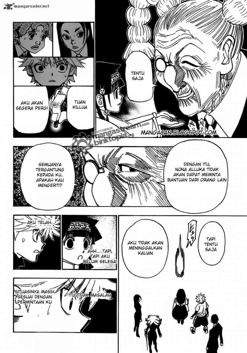 Hunter x Hunter Chapter 324 Gambar 20