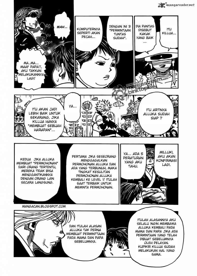 Hunter x Hunter Chapter 324 Gambar 3