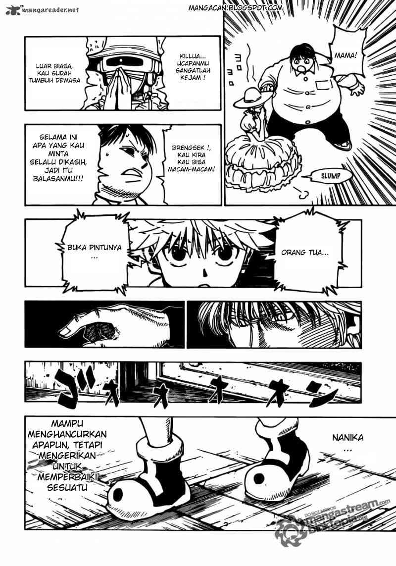 Hunter x Hunter Chapter 324 Gambar 9