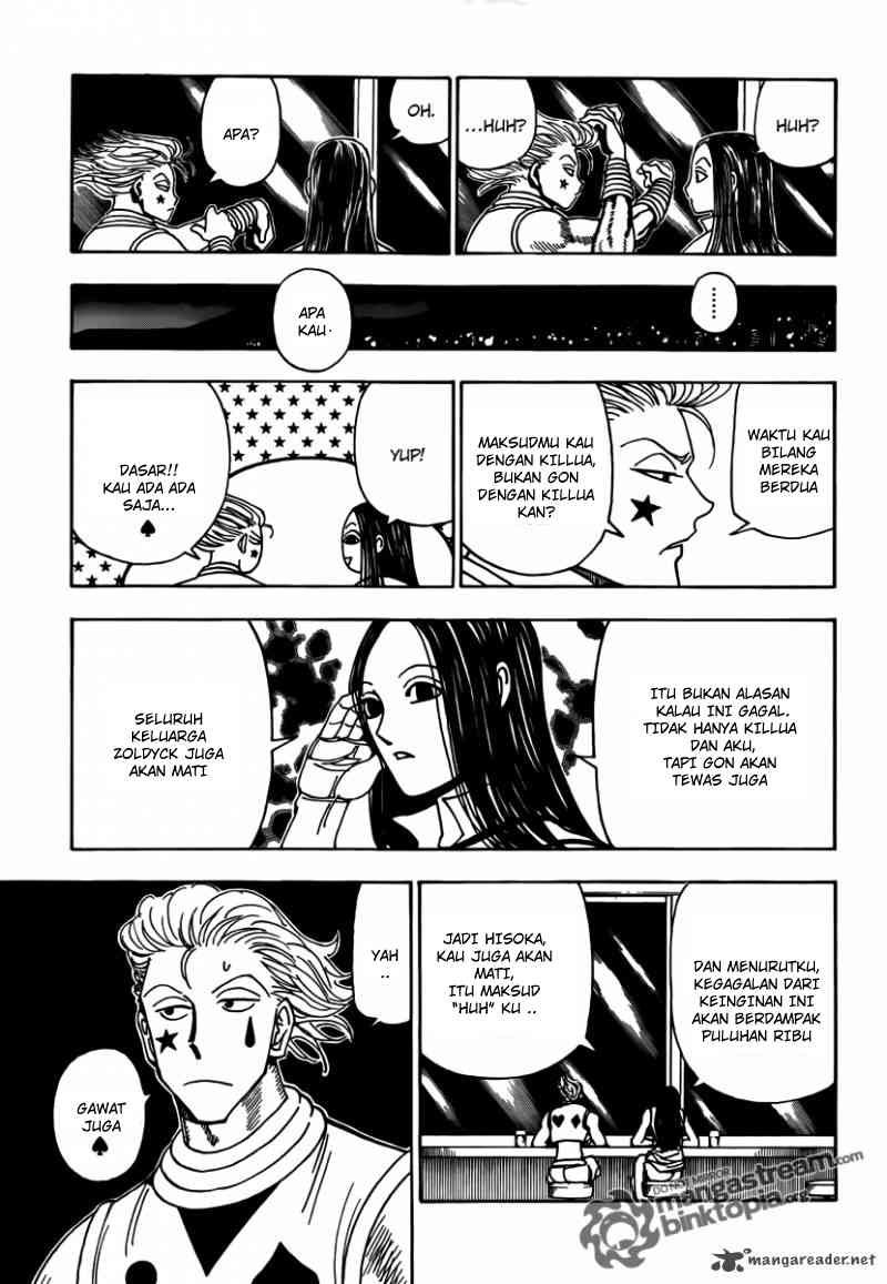 Hunter x Hunter Chapter 323 Gambar 12