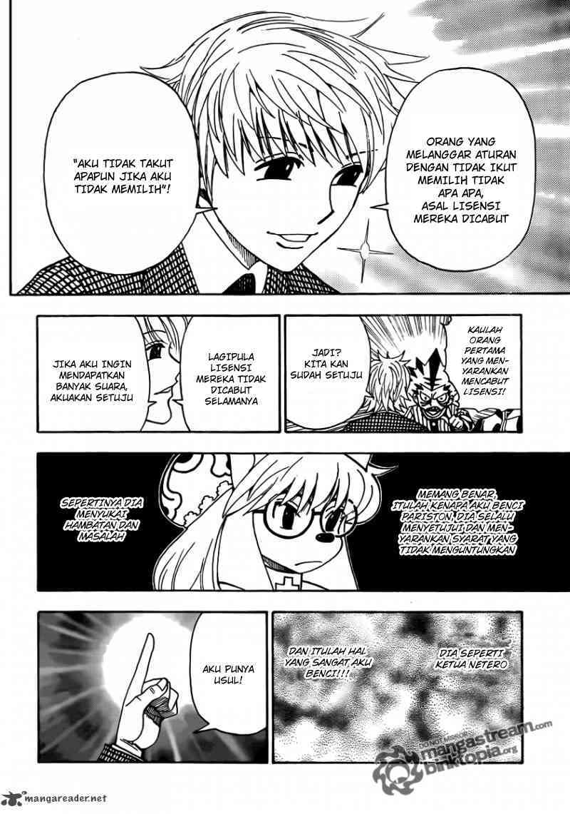 Hunter x Hunter Chapter 323 Gambar 16