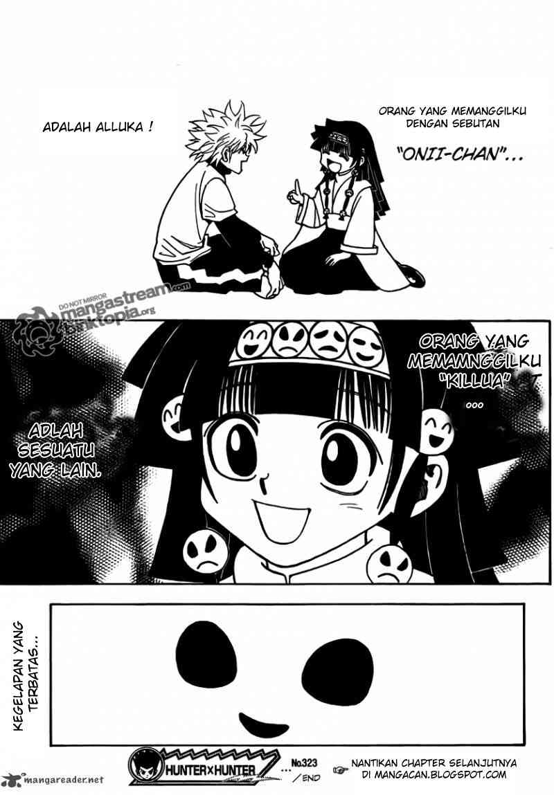 Hunter x Hunter Chapter 323 Gambar 19