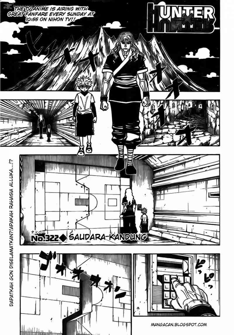 Baca Komik Hunter x Hunter Chapter 322 Gambar 1