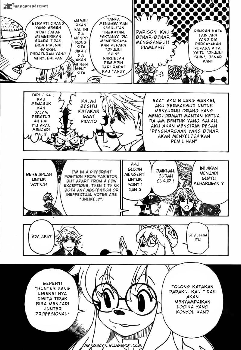 Hunter x Hunter Chapter 321 Gambar 6