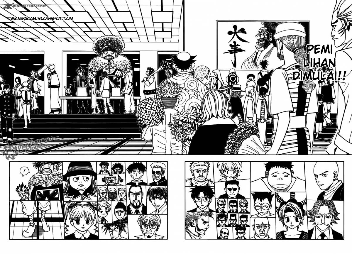 Hunter x Hunter Chapter 320 Gambar 10