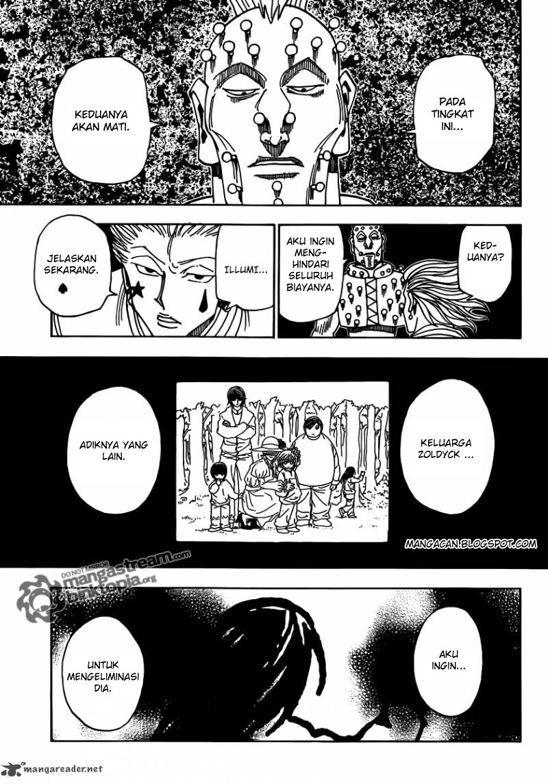 Hunter x Hunter Chapter 320 Gambar 14