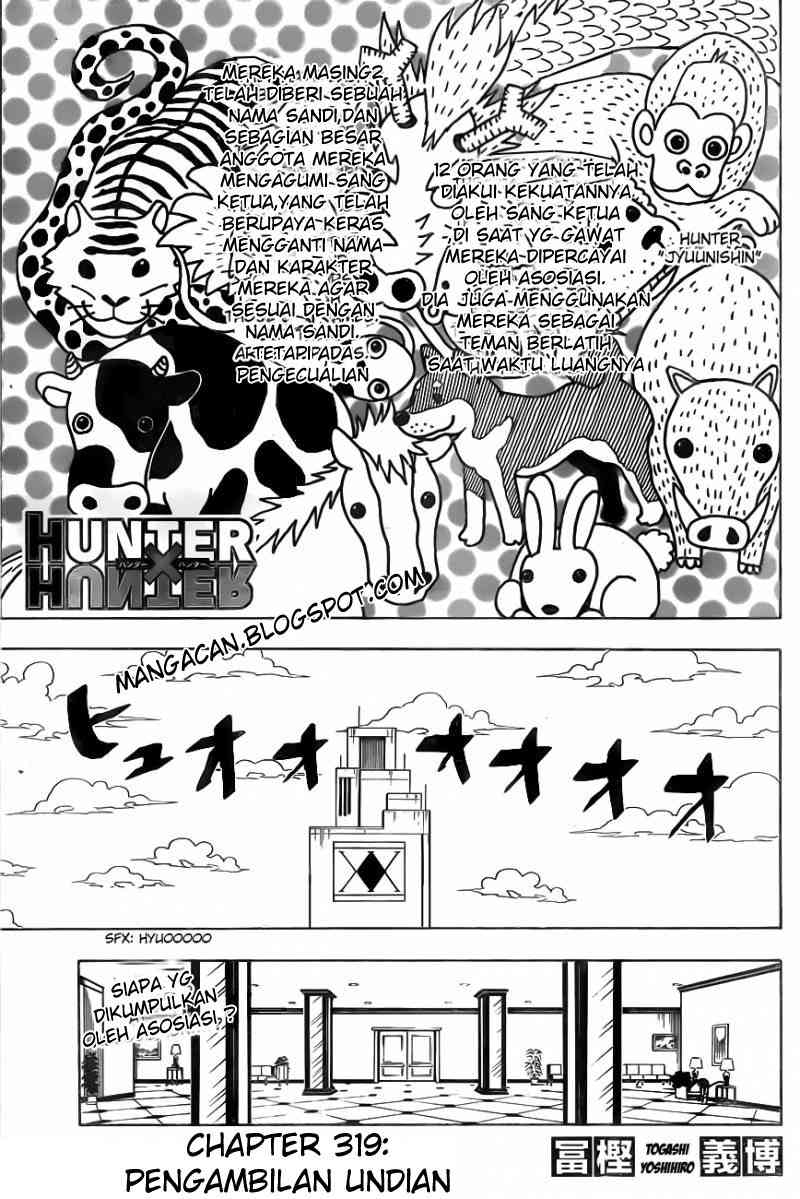 Baca Komik Hunter x Hunter Chapter 319 Gambar 1