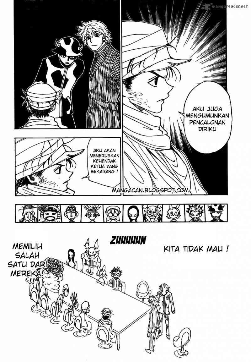 Hunter x Hunter Chapter 319 Gambar 12