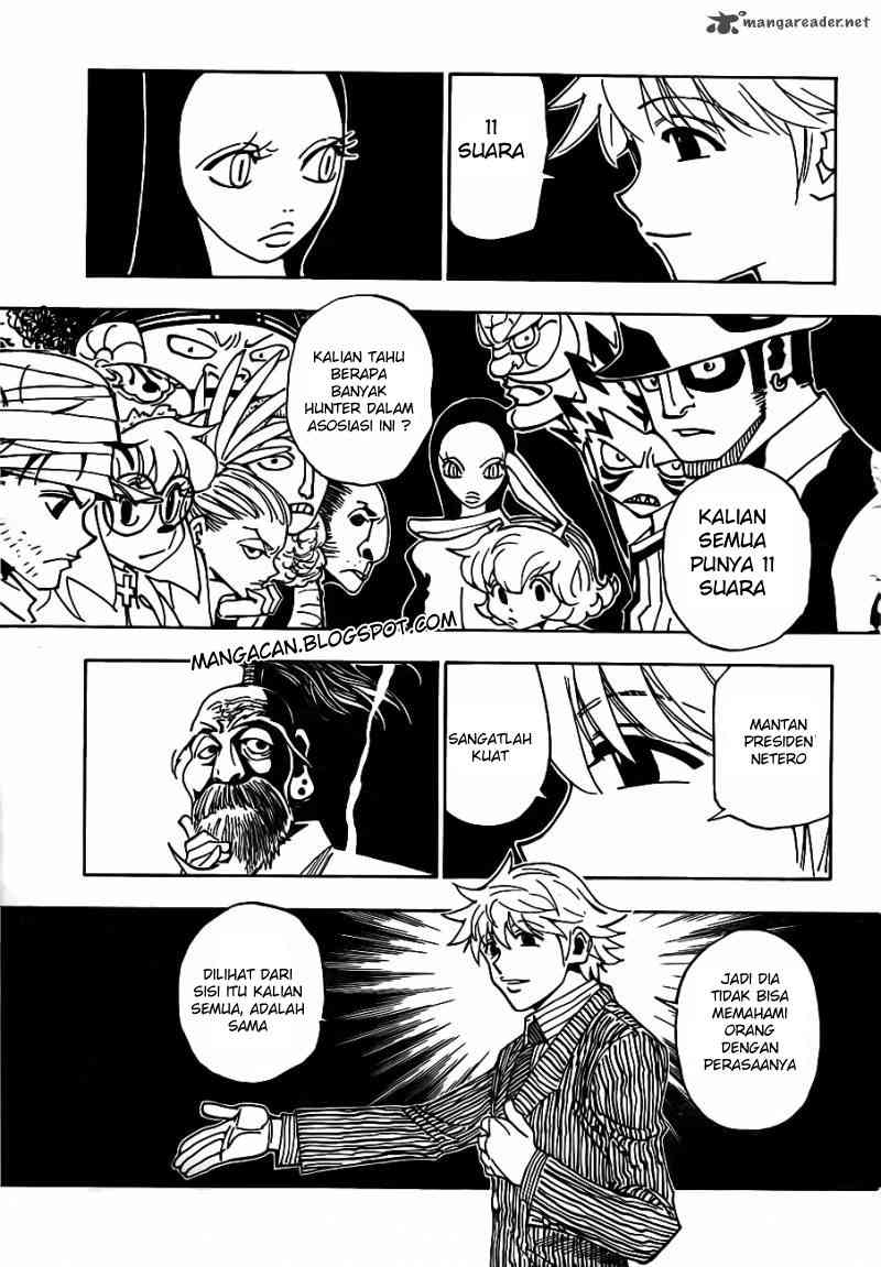 Hunter x Hunter Chapter 319 Gambar 9