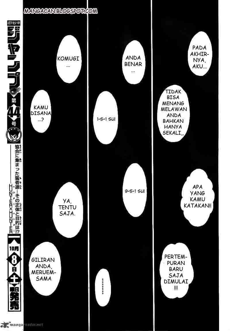 Hunter x Hunter Chapter 318 Gambar 3