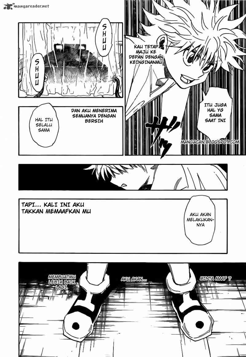 Hunter x Hunter Chapter 316 Gambar 12