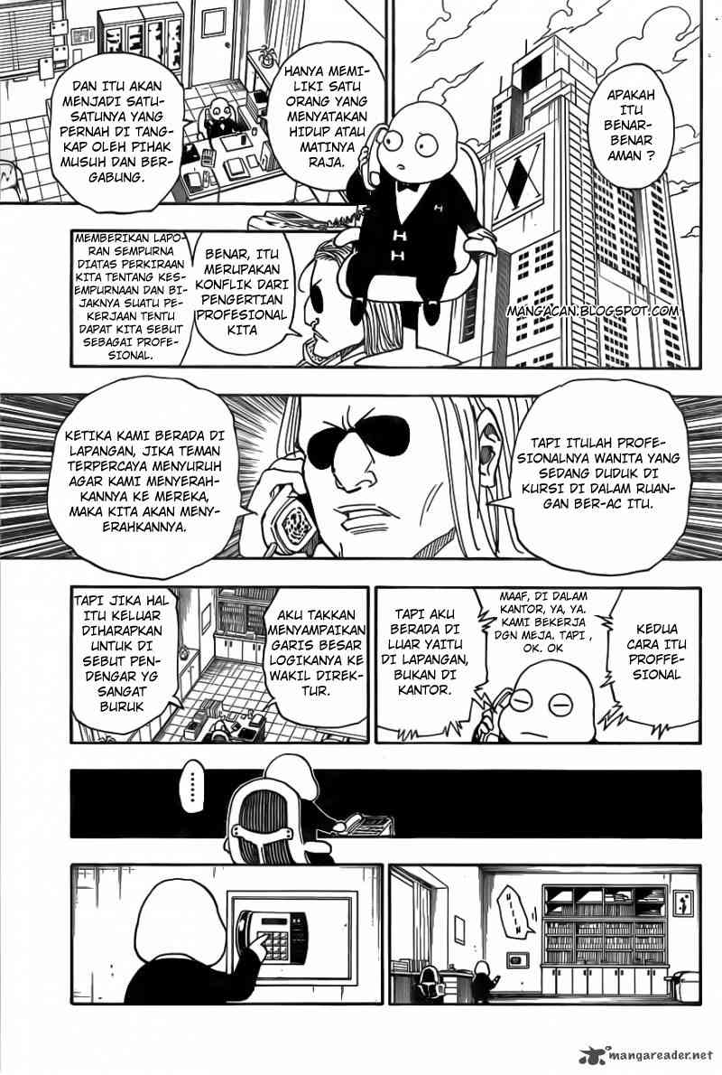 Hunter x Hunter Chapter 316 Gambar 3