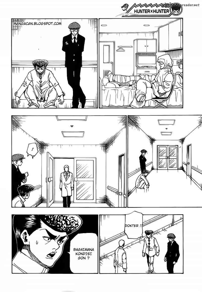 Hunter x Hunter Chapter 316 Gambar 6