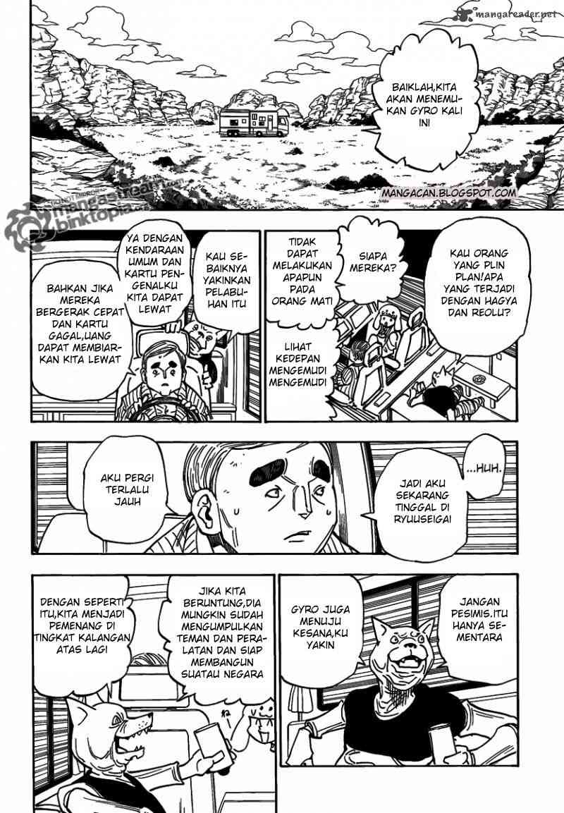 Hunter x Hunter Chapter 315 Gambar 4