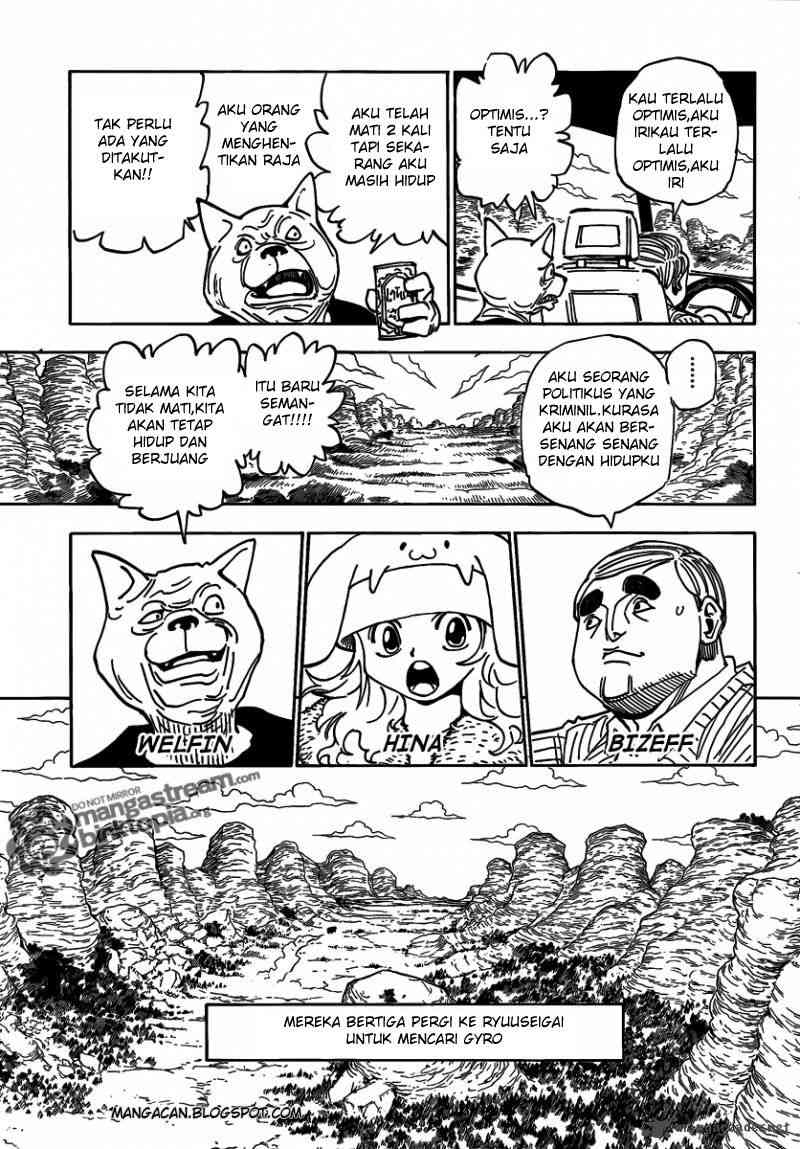 Hunter x Hunter Chapter 315 Gambar 5