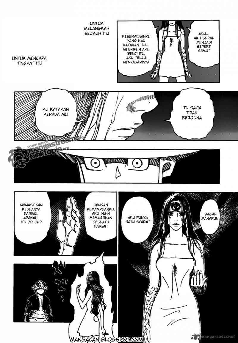 Hunter x Hunter Chapter 314 Gambar 13