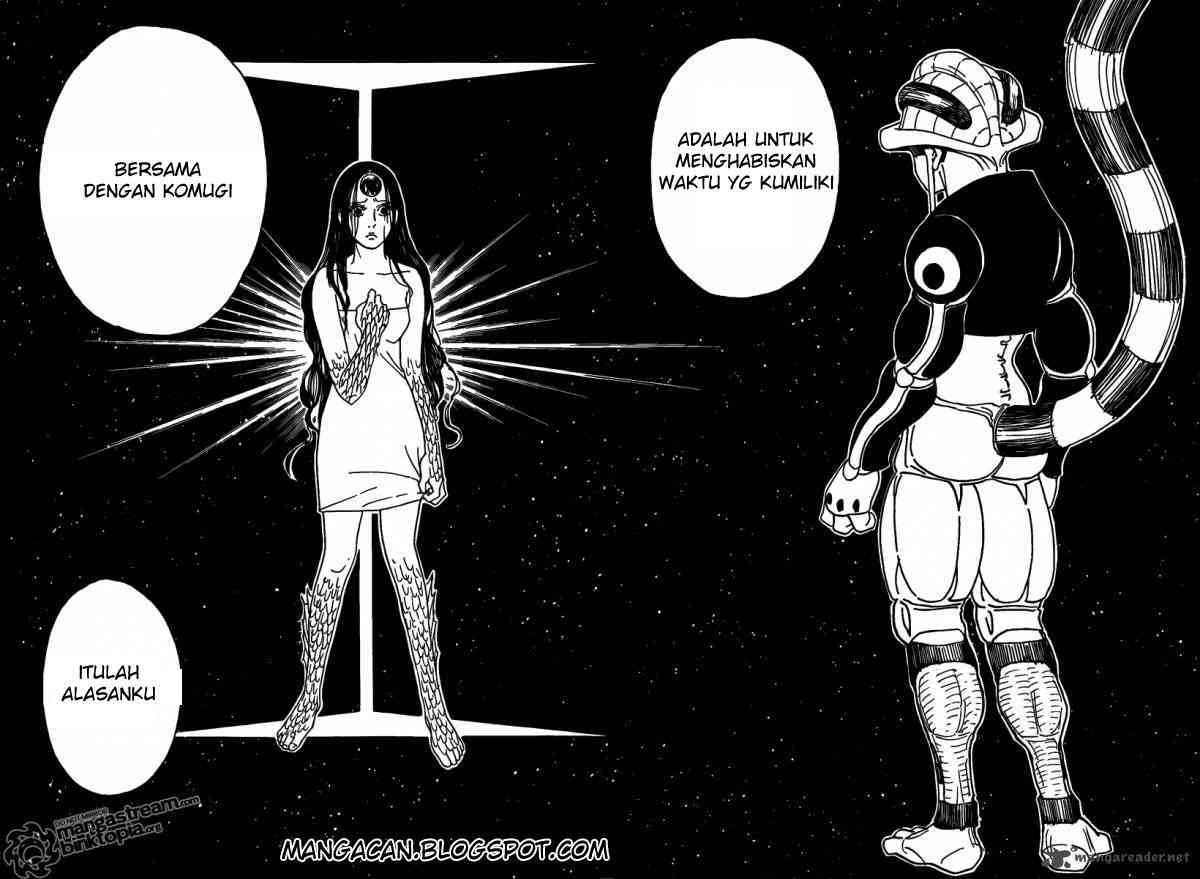 Hunter x Hunter Chapter 314 Gambar 8