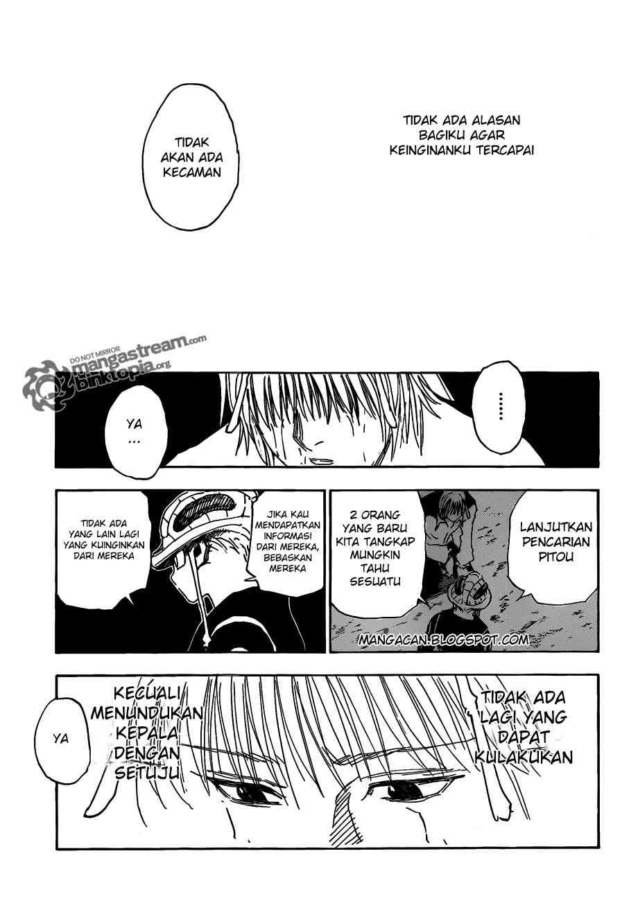 Hunter x Hunter Chapter 313 Gambar 11