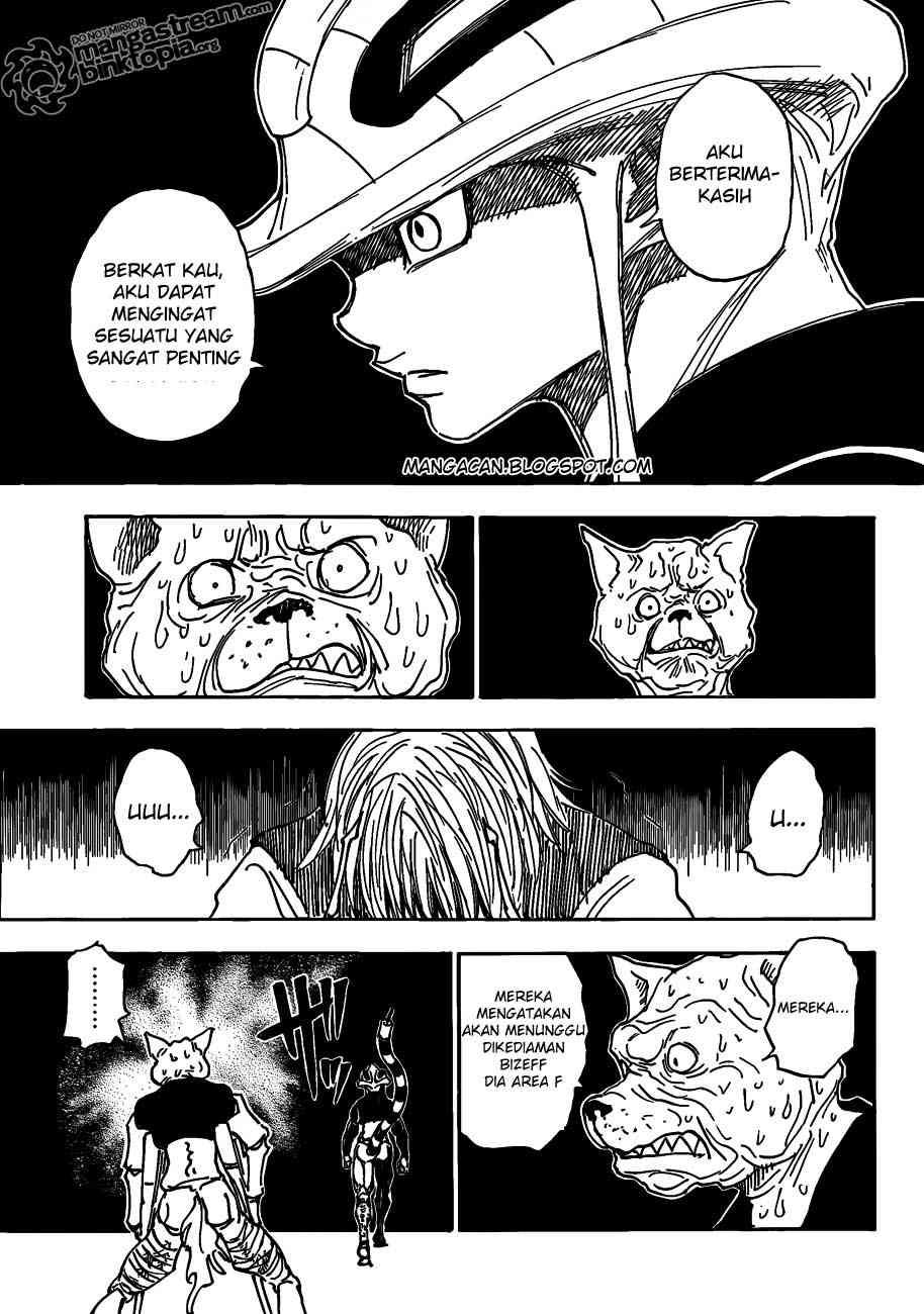 Hunter x Hunter Chapter 313 Gambar 13