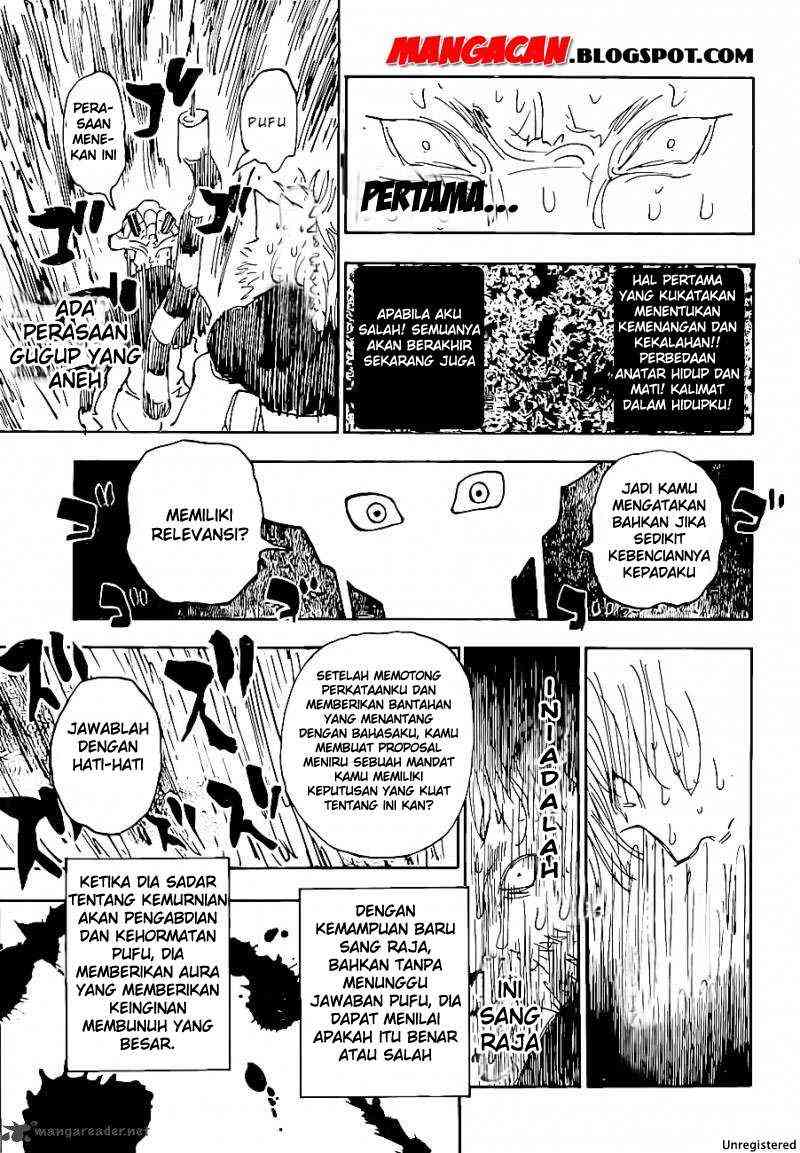 Hunter x Hunter Chapter 312 Gambar 18