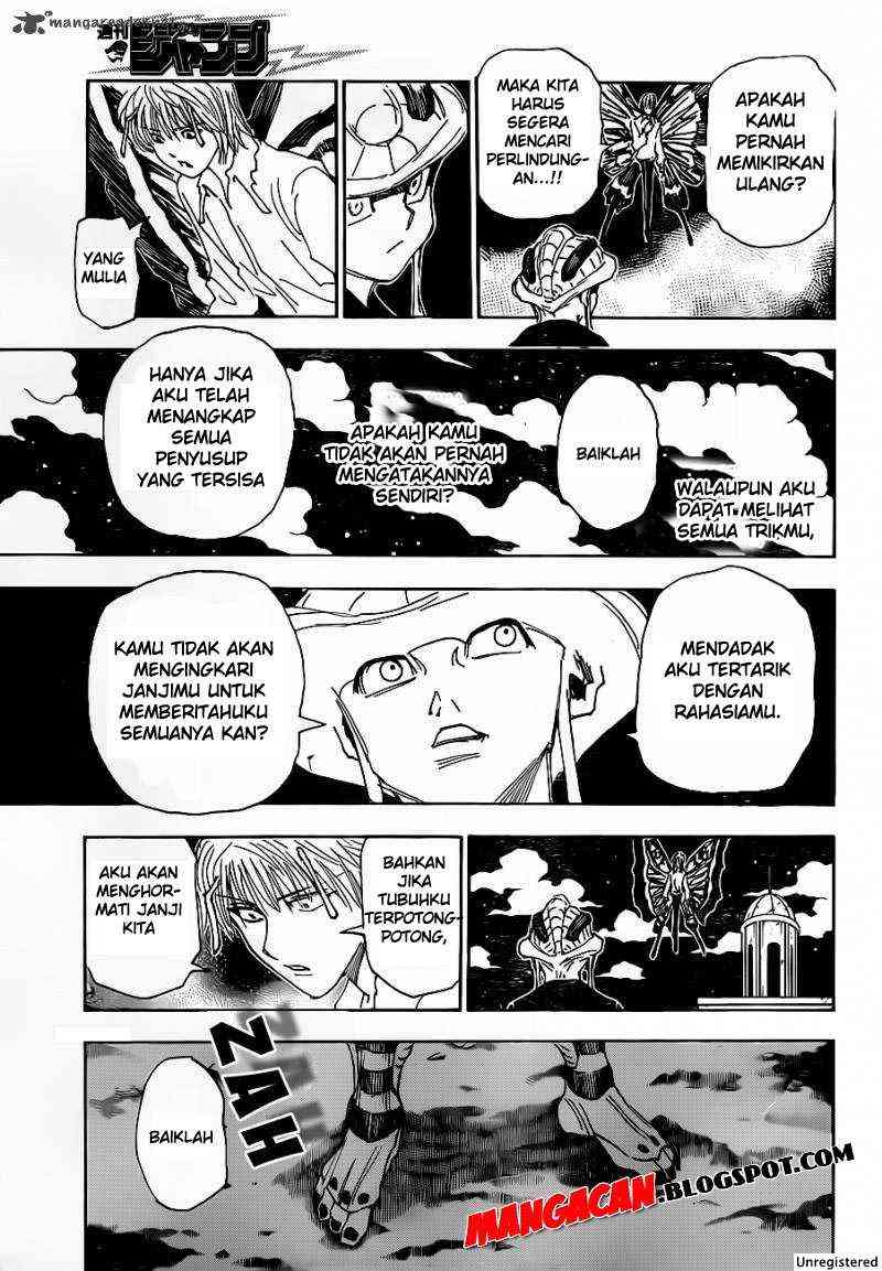 Hunter x Hunter Chapter 312 Gambar 6