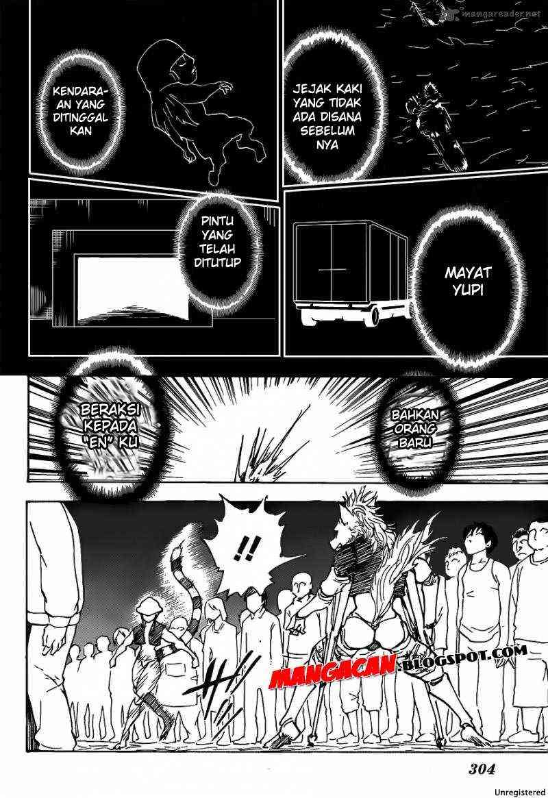 Hunter x Hunter Chapter 312 Gambar 9