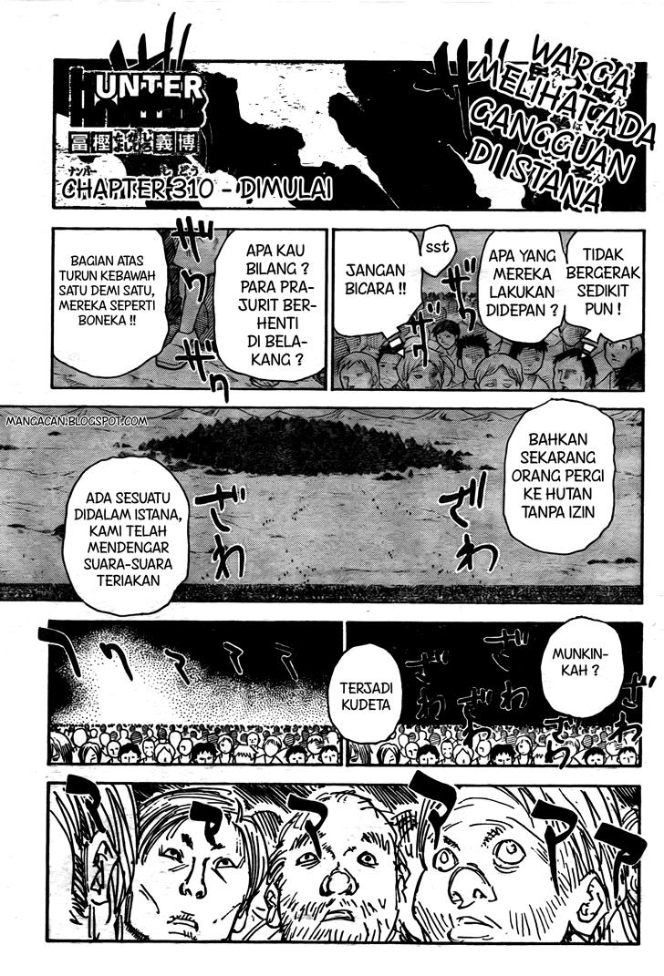 Baca Manga Hunter x Hunter Chapter 310 Gambar 2