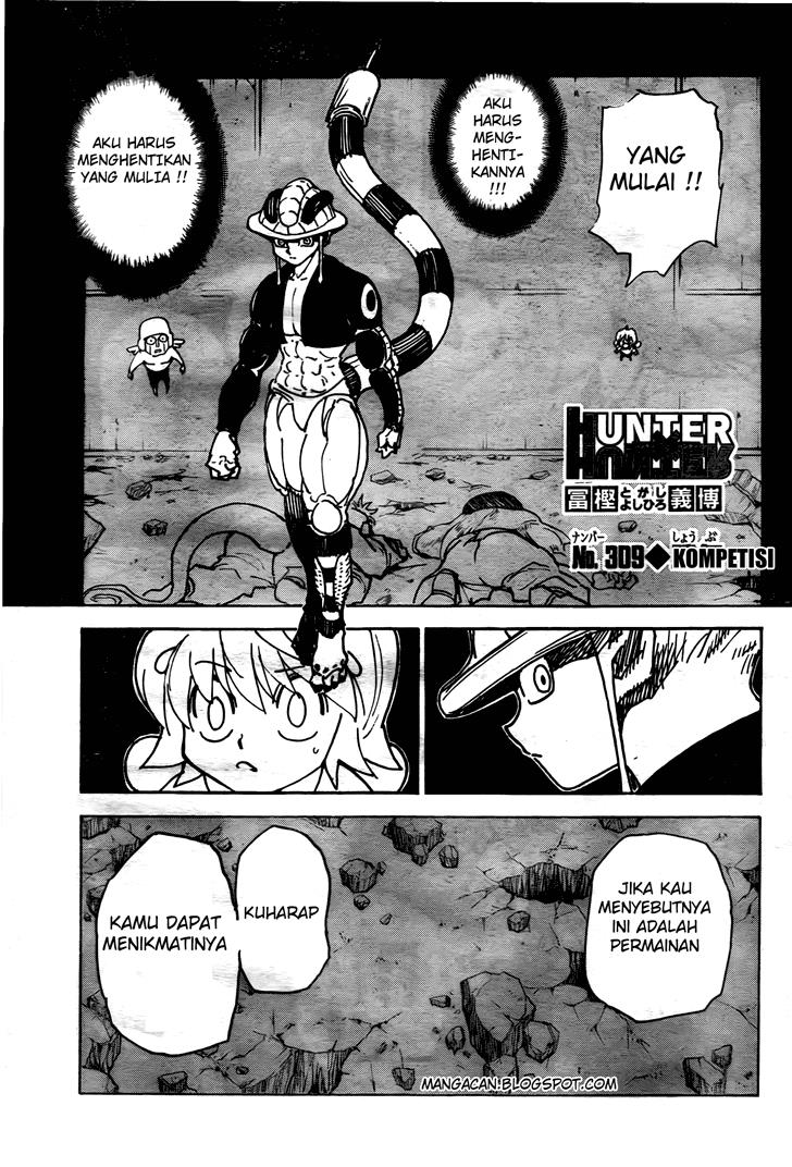 Baca Manga Hunter x Hunter Chapter 309 Gambar 2