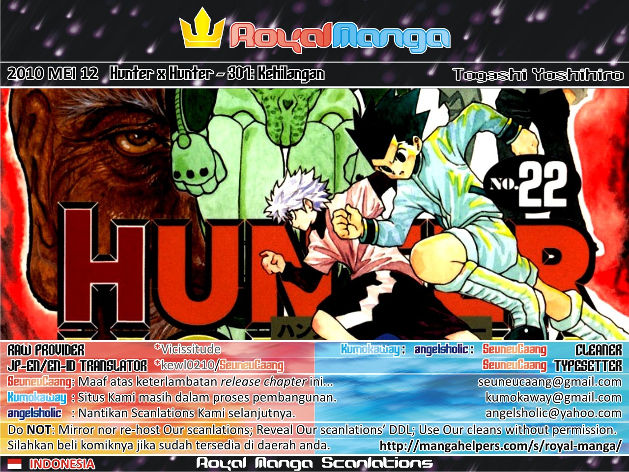 Baca Komik Hunter x Hunter Chapter 307 Gambar 1