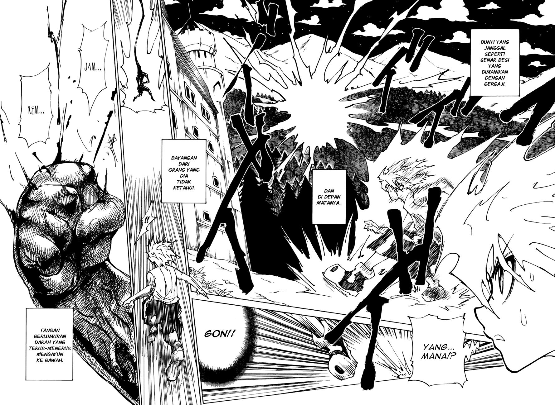 Hunter x Hunter Chapter 307 Gambar 3