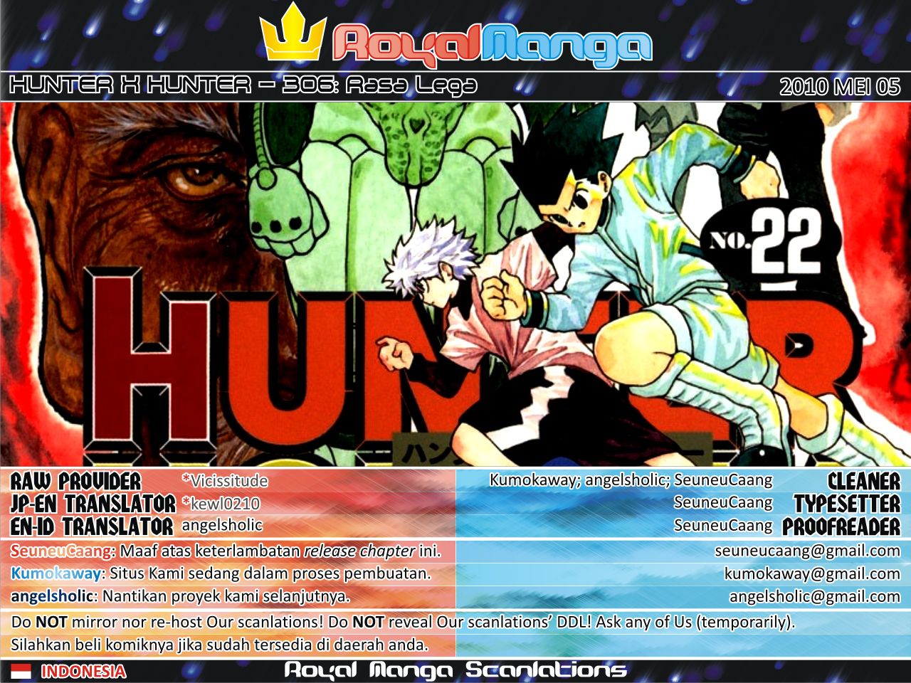 Baca Komik Hunter x Hunter Chapter 306 Gambar 1