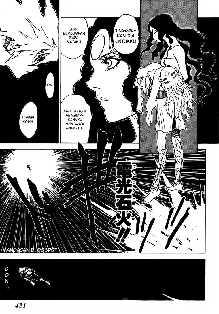 Hunter x Hunter Chapter 305 Gambar 16