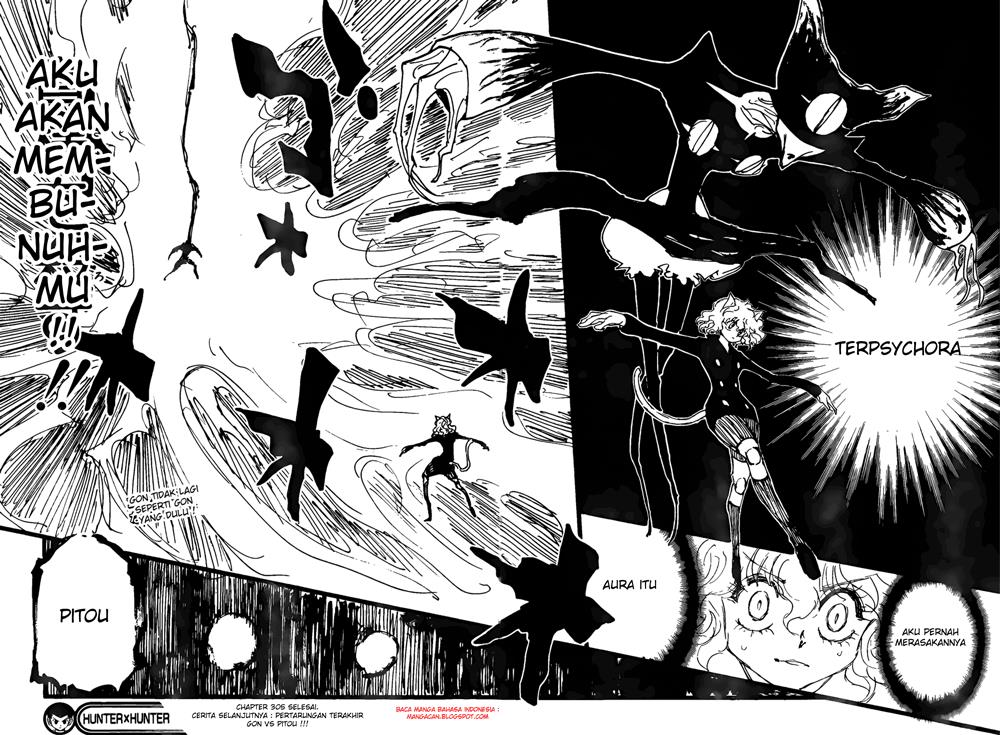 Hunter x Hunter Chapter 305 Gambar 9