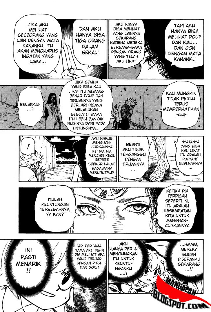 Hunter x Hunter Chapter 304 Gambar 13