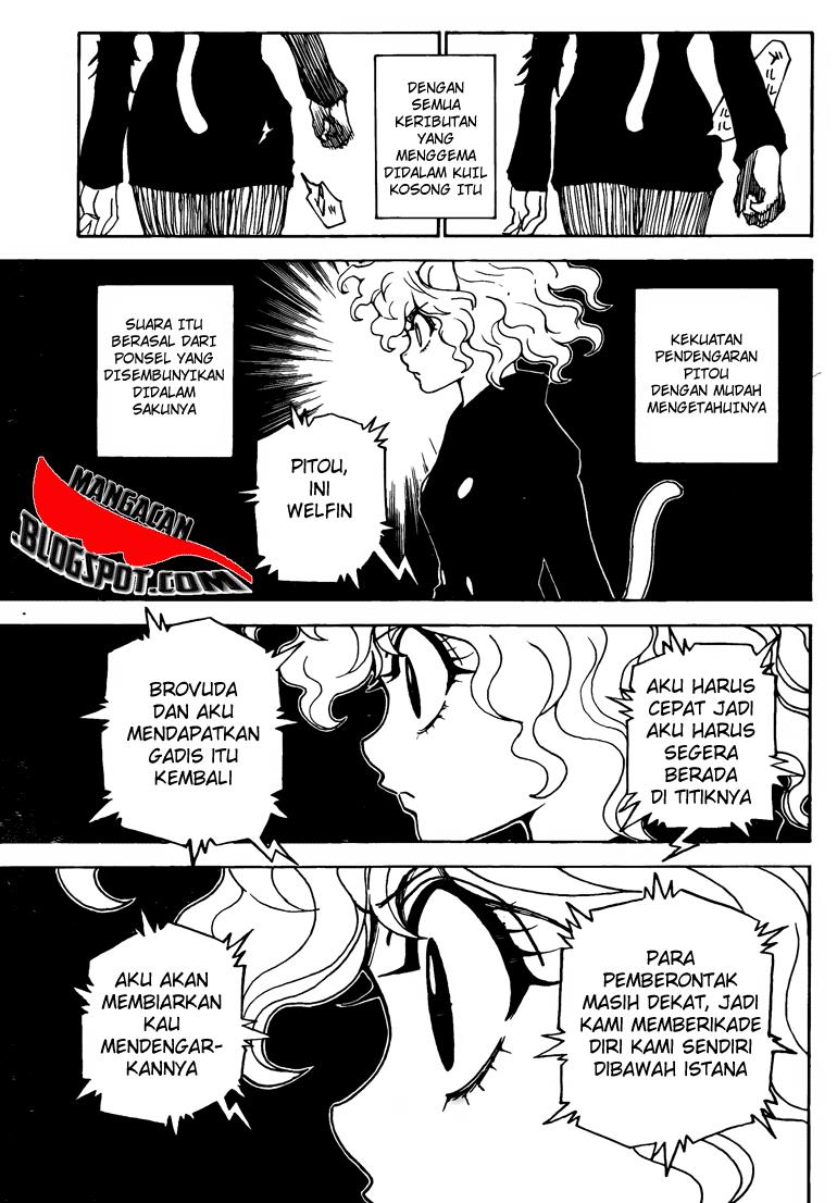 Hunter x Hunter Chapter 304 Gambar 17