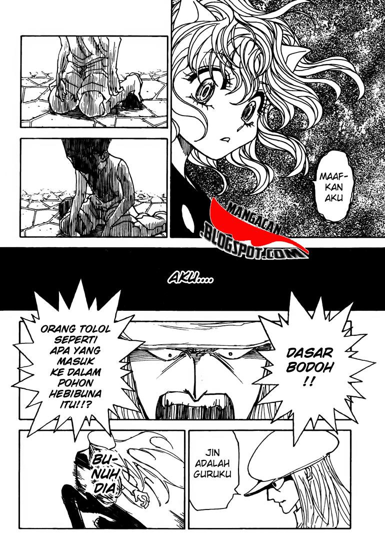 Hunter x Hunter Chapter 304 Gambar 9