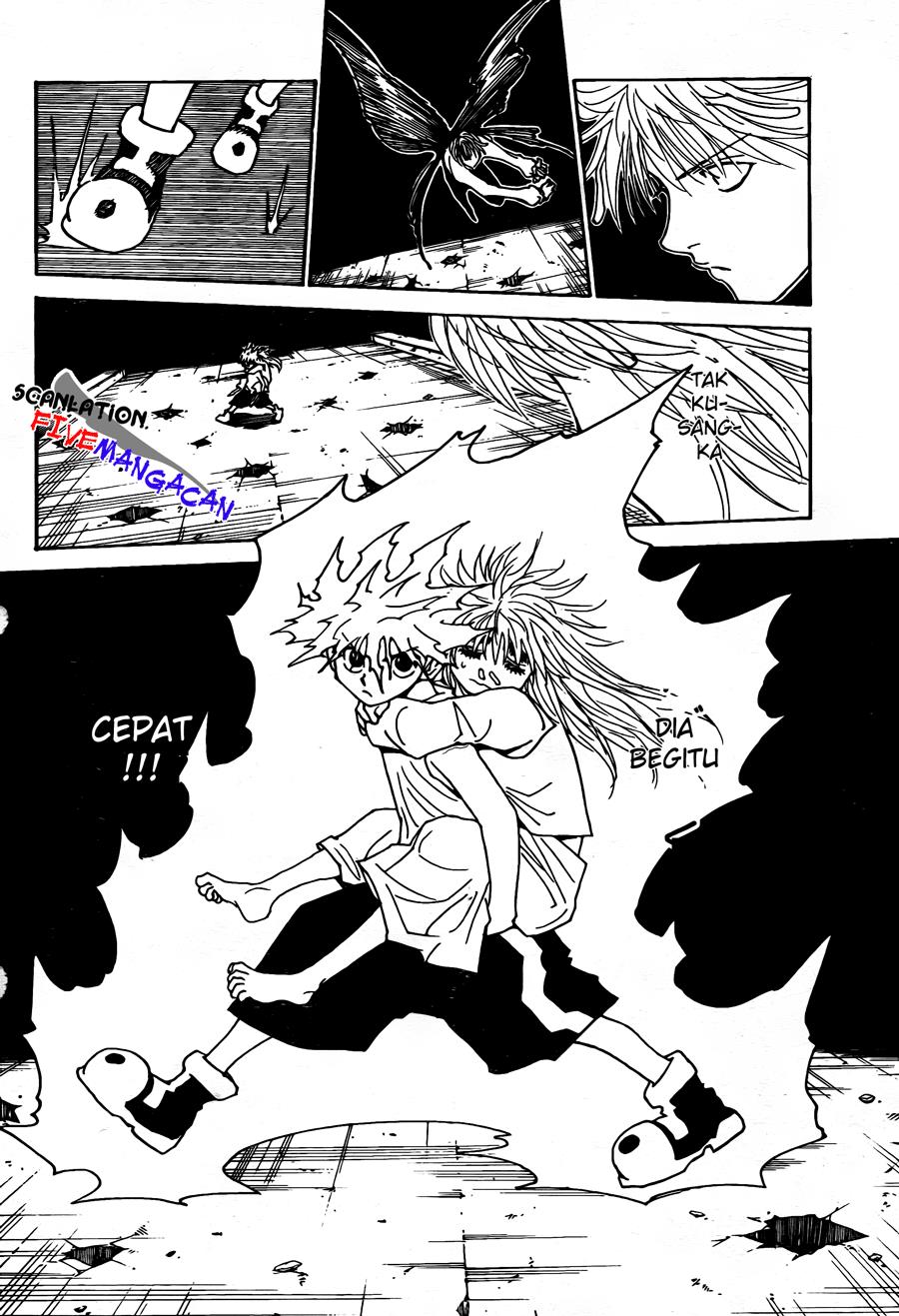 Hunter x Hunter Chapter 303 Gambar 12