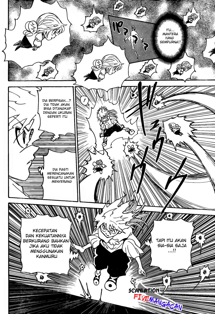 Hunter x Hunter Chapter 303 Gambar 14