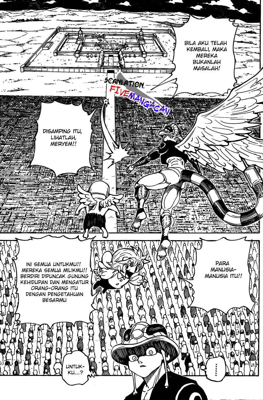 Hunter x Hunter Chapter 303 Gambar 6